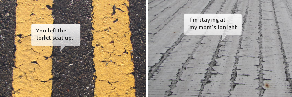 Paint and Pavement Marriage Issues