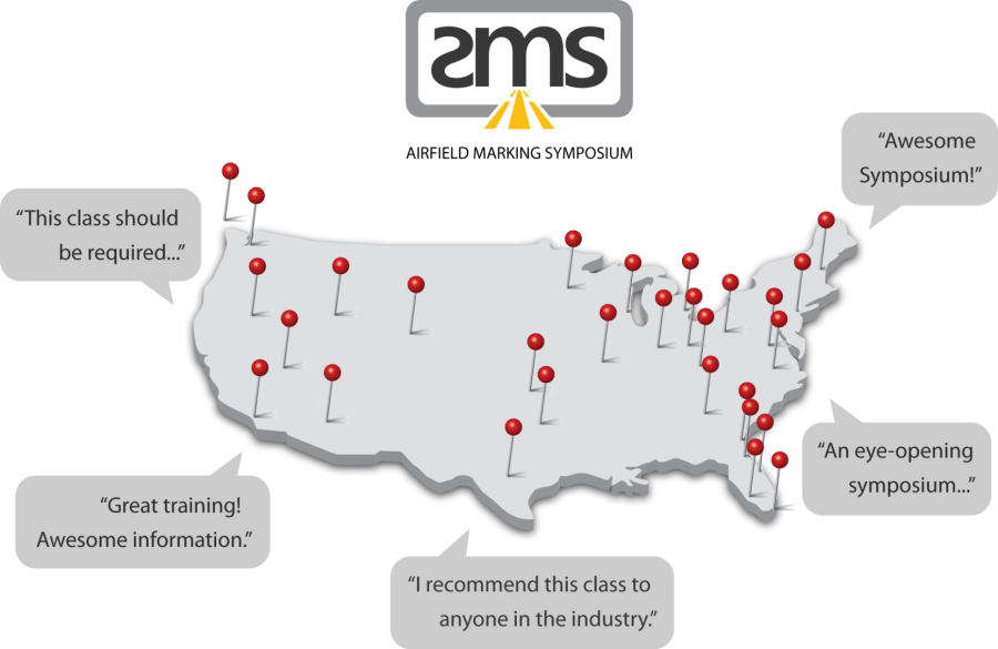 Airfield Marking Symosium Map